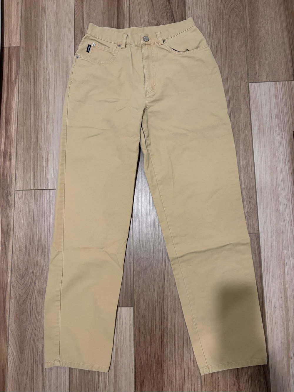 Ralph Lauren Khaki Straight-Leg Pants